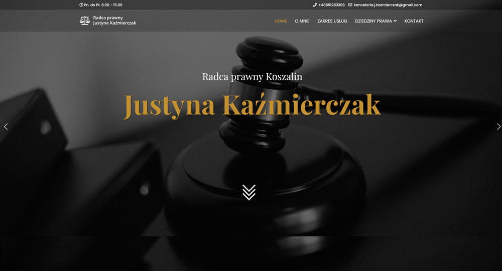 Radca prawny Justyna Kaźmierczak